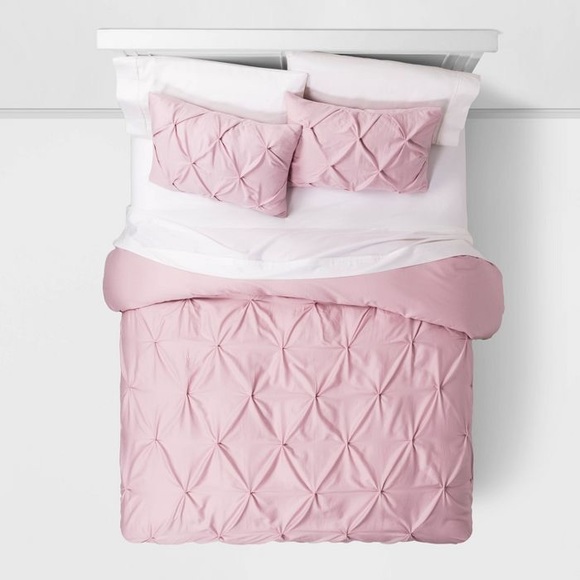 THRESHOLD Target Pinch Pleat Duvet Cover Sham Set - Picture 2 of 5